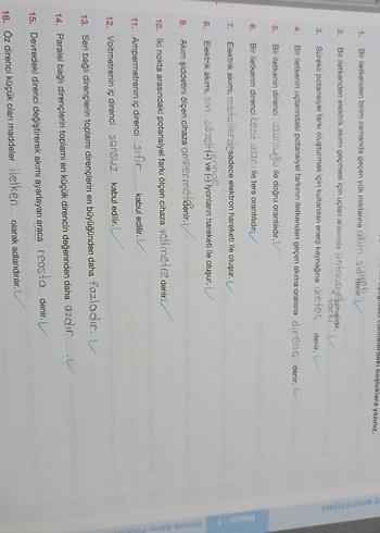 10. Sınıf Fizik Soru Kitabı - Palme Yayınları - Görsel 6