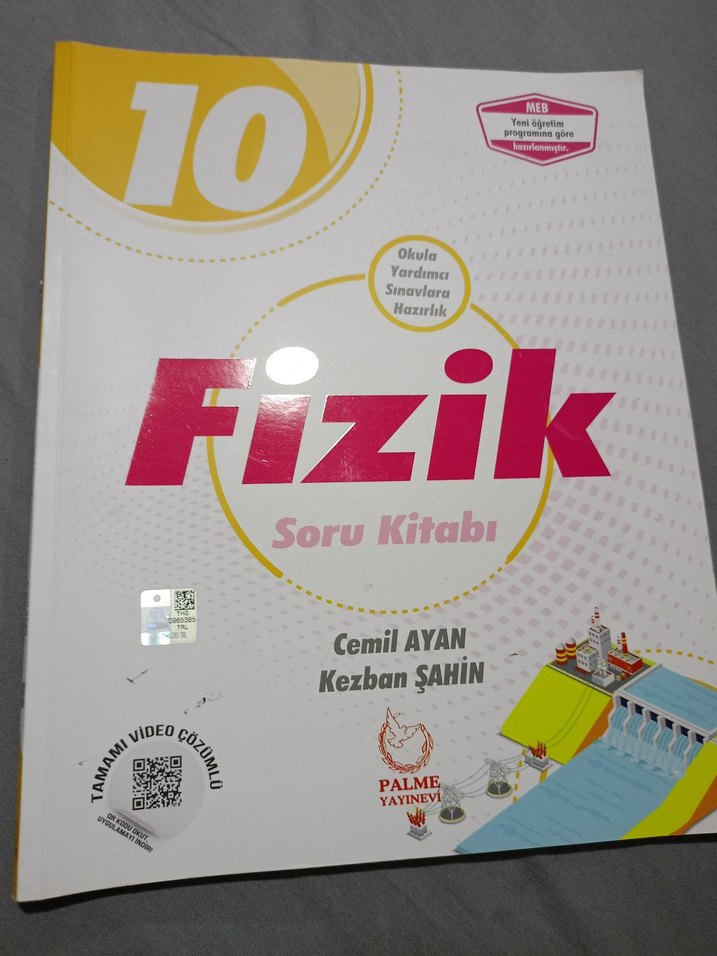 10. Sınıf Fizik Soru Kitabı - Palme Yayınları - Görsel 4