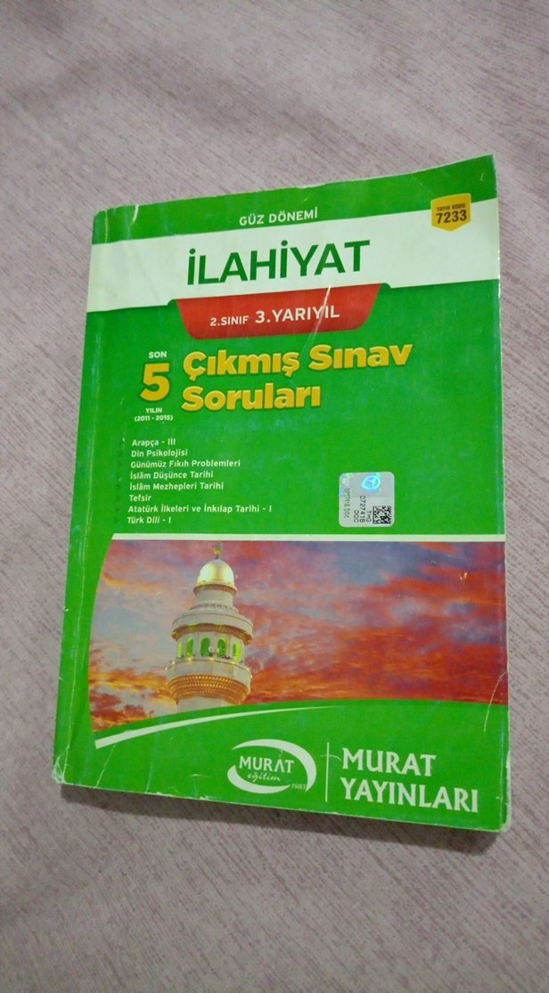 İlahiyat 2.Sınıf 3.Yarıyıl Çıkmış Sınav Soruları Kitabı - Görsel 2