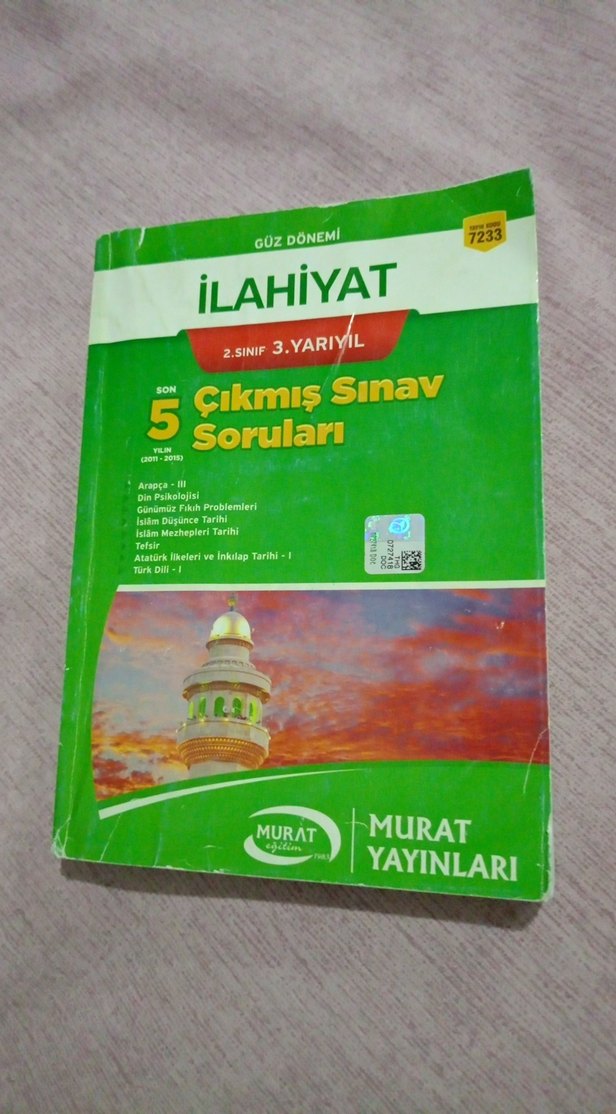 İlahiyat 2.Sınıf 3.Yarıyıl Çıkmış Sınav Soruları Kitabı - Görsel 3