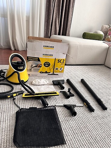 Karcher sc2 buharlı temizleyici cam aparatı hediye