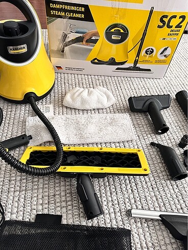 Diğer Karcher sc2 buharlı temizleyici cam aparatı hediye