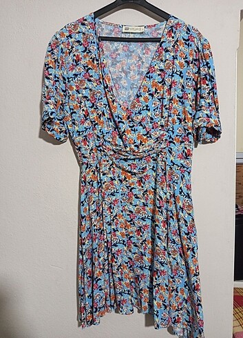 Yan fermuarlı baharlık elbise - Görsel 3