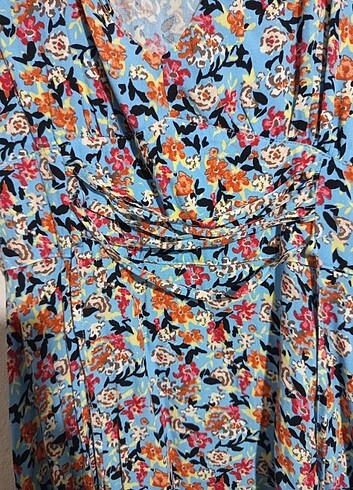 Yan fermuarlı baharlık elbise - Görsel 4