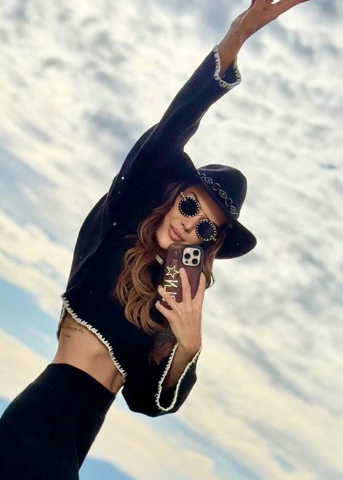 Chanel taşlı güneş gözlüğü - Görsel 3