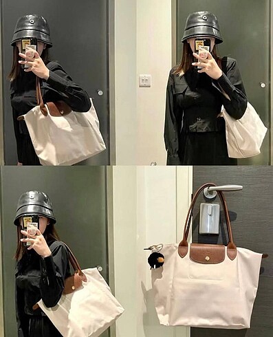 Beden pembe Renk Longchamp çanta