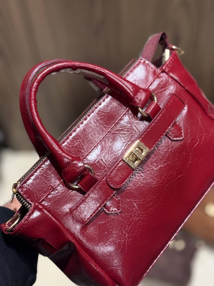 Süet çanta - Görsel 4