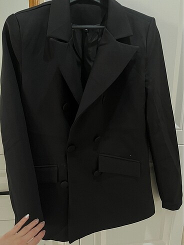 Trendyol & Milla Siyah blazer ceket