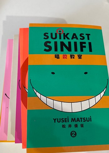  Suikast Sınıfı Manga Seti 6 Kitap