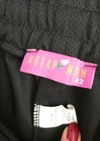 Siyah Rahat Kesim erkek eşofman altı - Görsel 4