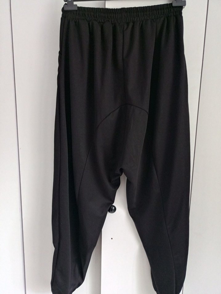 Siyah Rahat Kesim erkek eşofman altı - Görsel 5