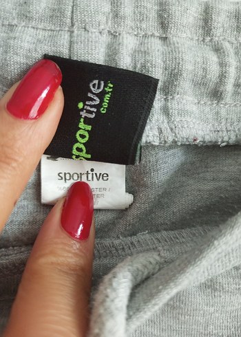 Gri Erkek Spor Rahat Kesim Eşofman Altı - Görsel 3