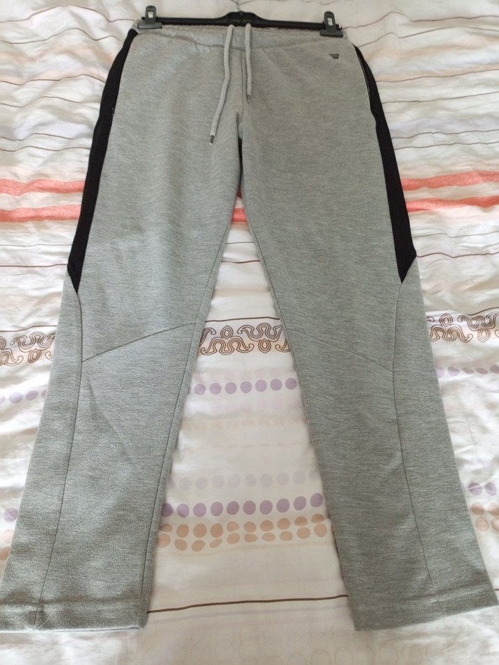 Gri Erkek Spor Rahat Kesim Eşofman Altı - Görsel 5