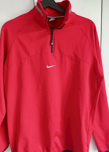 Kırmızı Yarım Fermuarlı Erkek Polar Sweatshirt - Görsel 2