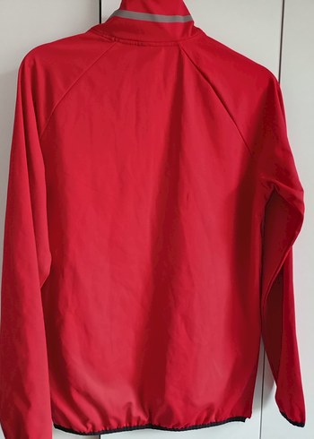 Kırmızı Yarım Fermuarlı Erkek Polar Sweatshirt - Görsel 5