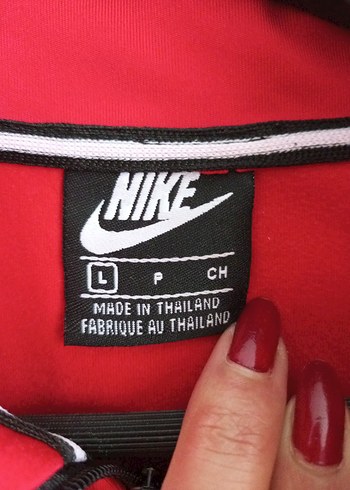 Kırmızı Yarım Fermuarlı Erkek Polar Sweatshirt - Görsel 4