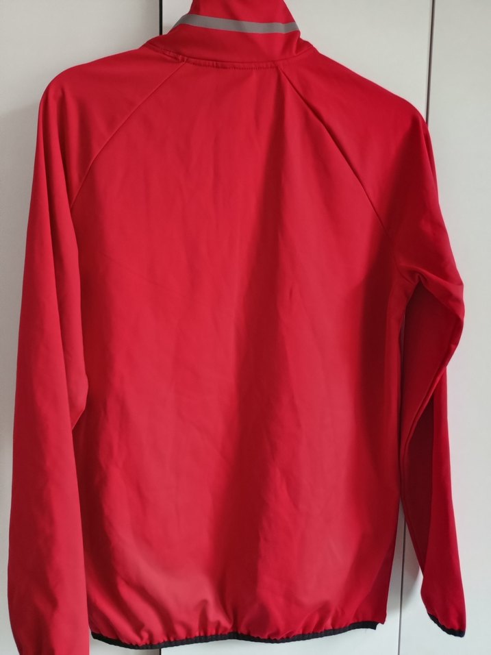 Kırmızı Yarım Fermuarlı Erkek Polar Sweatshirt - Görsel 5