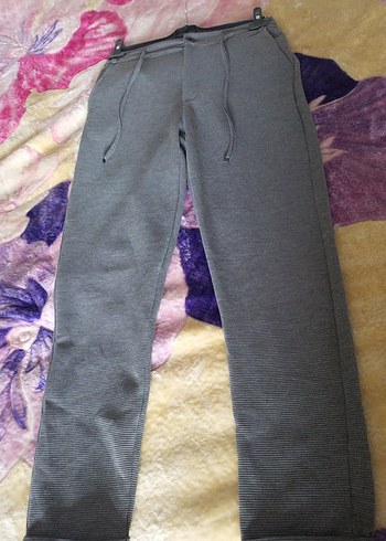 Gri Kadın Rahat Kesim Eşofman Altı - Görsel 5