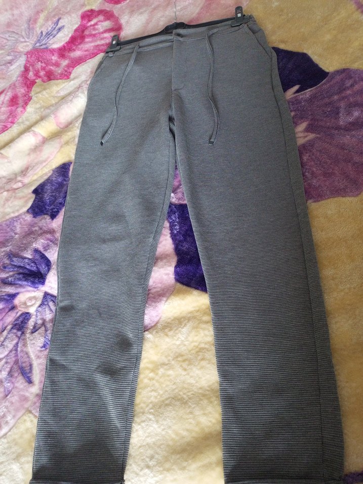 Gri Kadın Rahat Kesim Eşofman Altı - Görsel 5