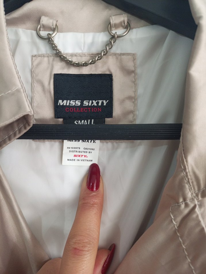 Bej Midi Kuşaklı Kadın Trençkot - Görsel 3