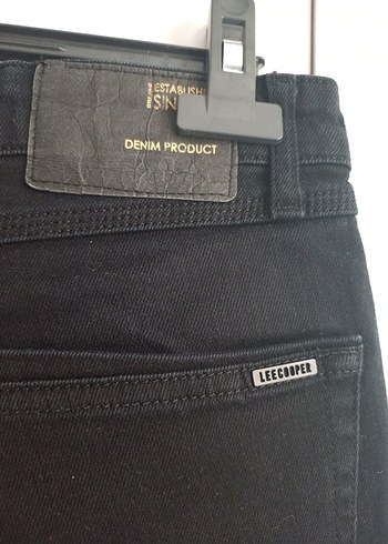 Siyah Belli Erkek Kot Pantolon - Görsel 6