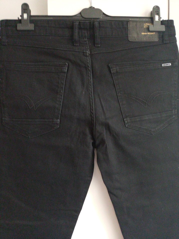 Siyah Belli Erkek Kot Pantolon - Görsel 5