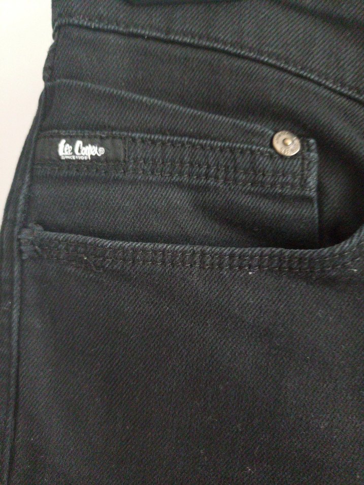 Siyah Belli Erkek Kot Pantolon - Görsel 3