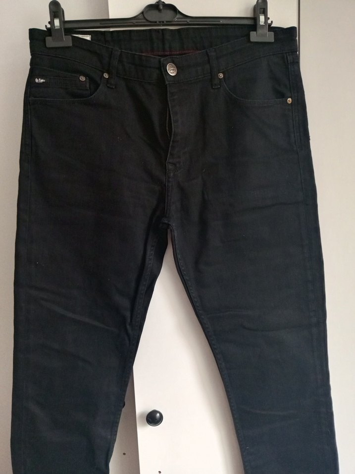 Siyah Belli Erkek Kot Pantolon - Görsel 2