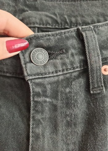 Erkek Siyah Normal Paça Denim Jean - Görsel 3