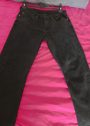 Erkek Siyah Normal Paça Denim Jean - Görsel 6