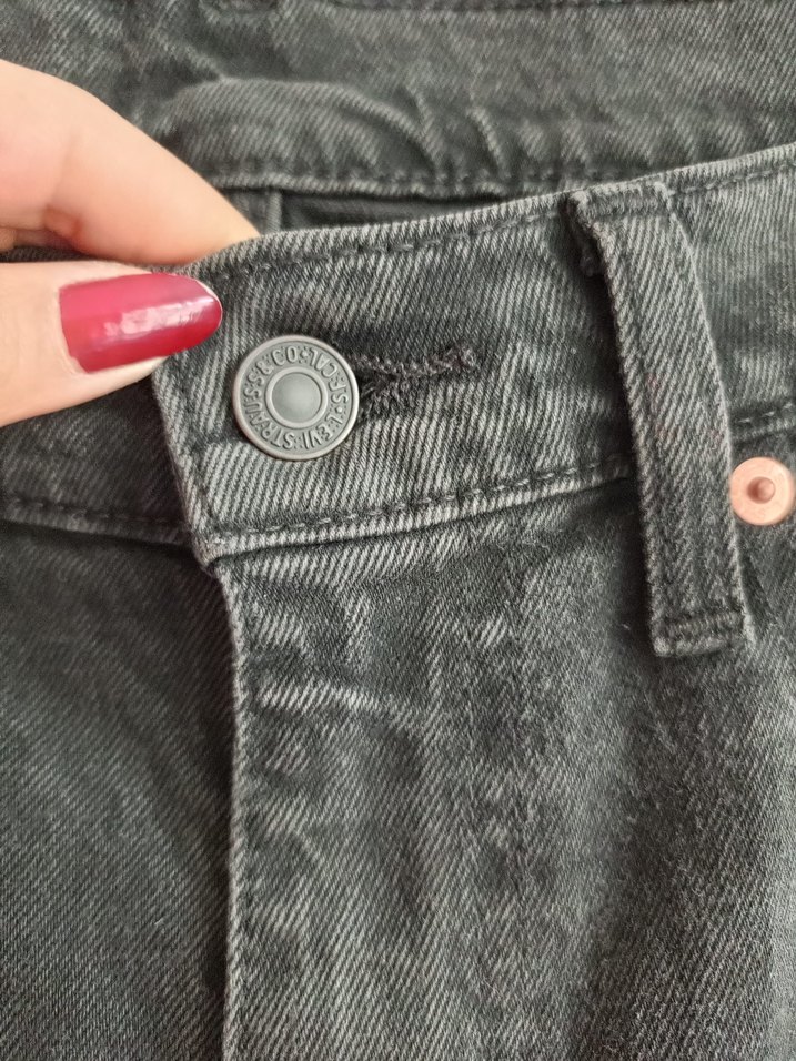 Erkek Siyah Normal Paça Denim Jean - Görsel 3