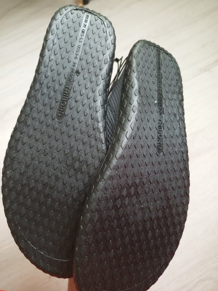 Gri Erkek Su Ayakkabısı Velcro Bantlı - Görsel 3