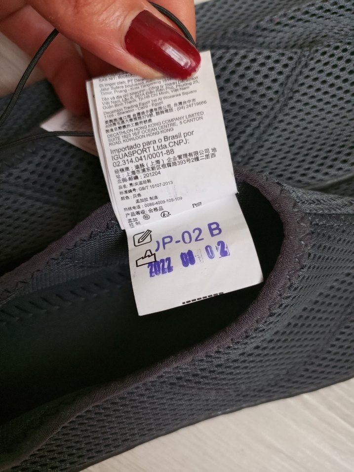 Gri Erkek Su Ayakkabısı Velcro Bantlı - Görsel 4