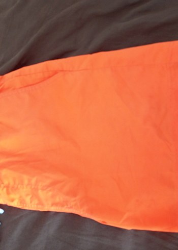 Turuncu Bel Detaylı Erkek Mini Şort - Görsel 2