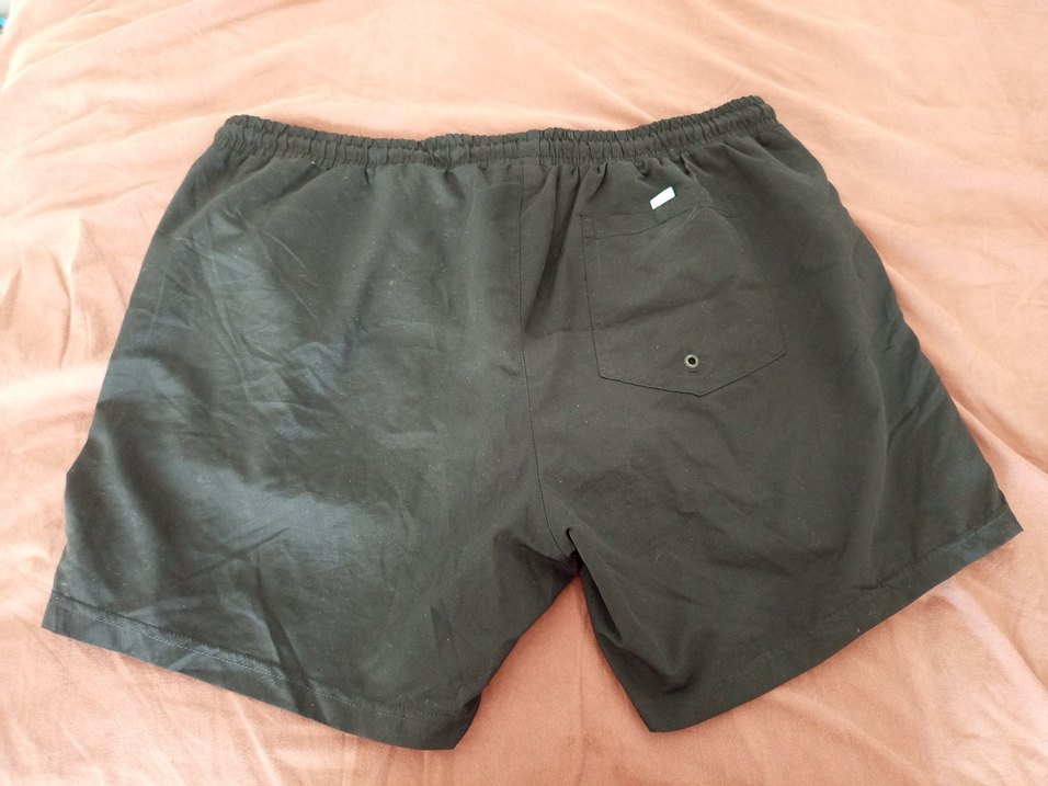 Siyah Rahat Kesim Erkek Mayo - Görsel 4