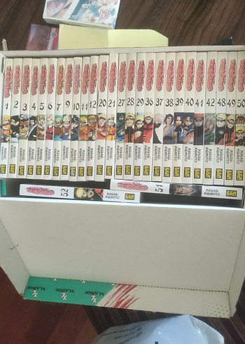 Naruto Manga Seti 1-53 Cilt