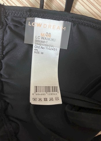 Kadın Siyah İpli Bikini Üstü - Görsel 3