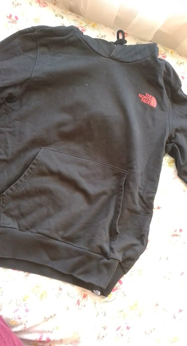 Siyah Erkek Loose Fit Crew Neck Sweatshirt - Görsel 4