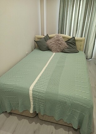 Karacahome örgü battaniye