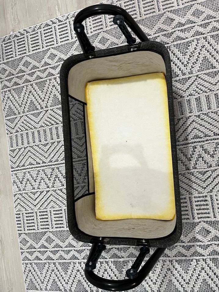 Gri POLLY Bebek beşiği - Görsel 2