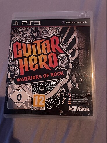 Ps3 guitar hero warriors of rock