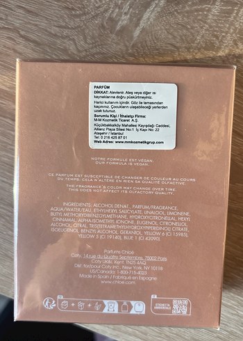 Chloé Nomade Lumière d'Égypte Kadın Parfümü 75 ml - Görsel 3