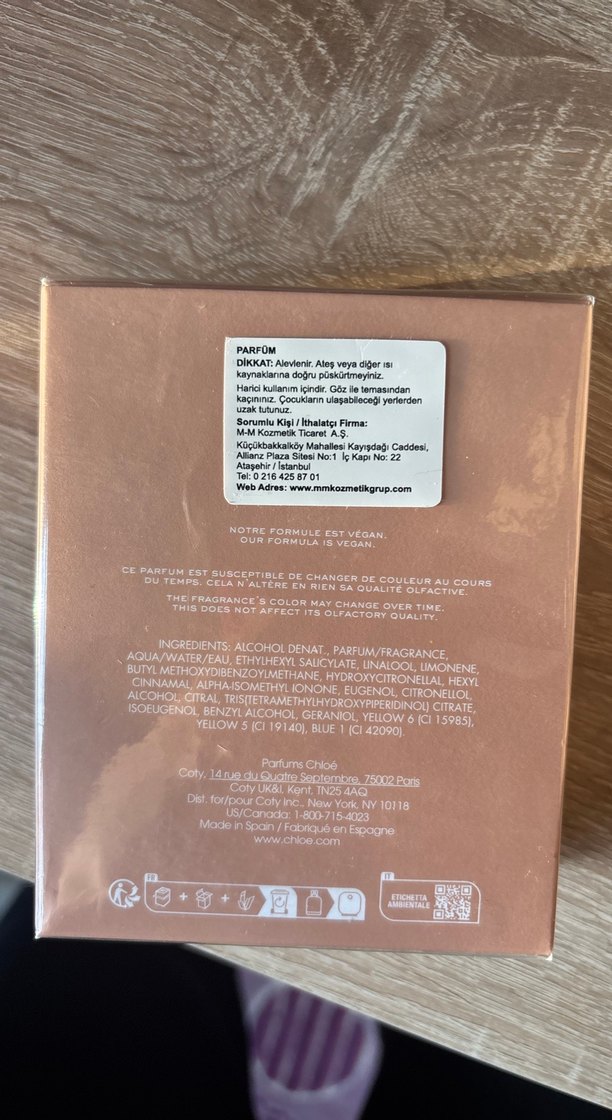 Chloé Nomade Lumière d'Égypte Kadın Parfümü 75 ml - Görsel 3