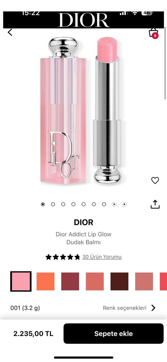 dior addict lip glow - Görsel 5
