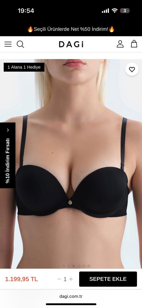 dagi siyah dolgulu sütyen - Görsel 4