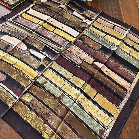 Silk Home twill ipek eşarp