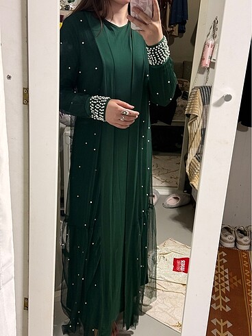 Yeşil abiye