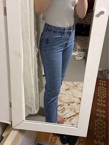Mavi denim jean kot pantolon