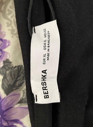 Bershka beli katlanan etek