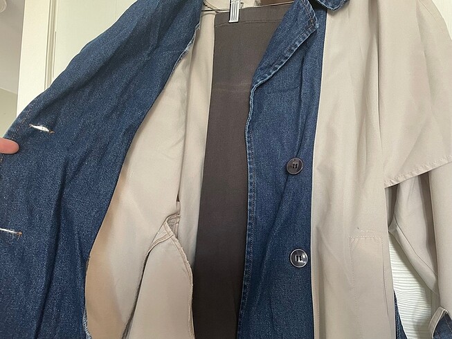 xl Beden Kısa trençkot